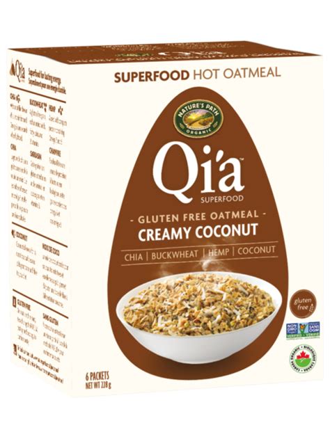 Qia Hot Oats Creamy Coconut 228g Your Health Food Store And So Much