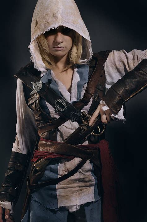 edward kenway from assassin s creed iv black flag by alexa karii rule63 cosplay rule 63 is