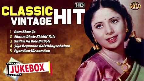 Classic Vintage Hindi Songs Jukebox Evergreen Hit Songs Hd Youtube