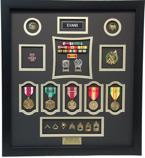 Us Army Shadow Box Display Military Memories And More