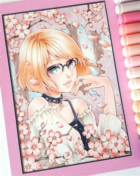 Ladowska Instagram Art Manga Art Drawings Marker Art