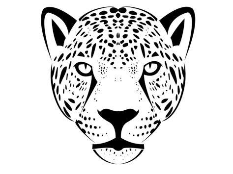 Jaguar Face Drawing At Getdrawings Free Download