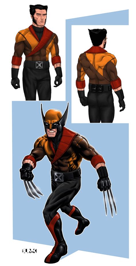 Wolverine Redesign By Bunk2 On Deviantart