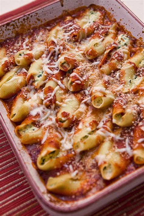 Stuffed Pasta Shells Parmesan Com