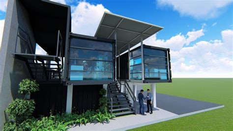 Proposed Container Van Office By Michael Angelo C Tilap At