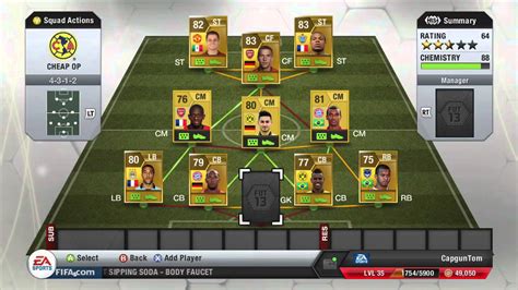 Join the discussion or compare with others! 25k OP Squad Builder ft. Remy & Podolski | FIFA 13 ...