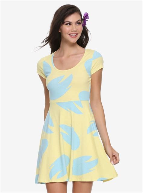 Disney Lilo And Stitch Yellow And Blue Dress Dresses Lilo Stitch
