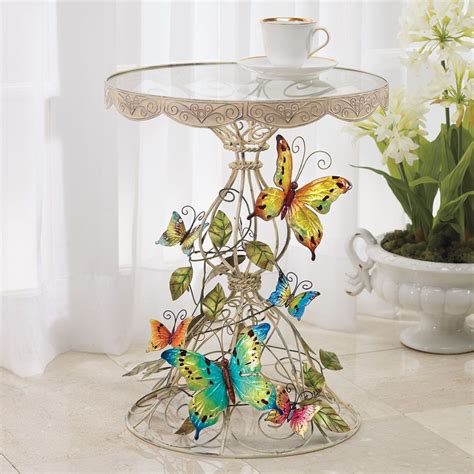 Butterfly Garden Table Furniture Home Decor And Home Furnishings Home Accessories And Ts