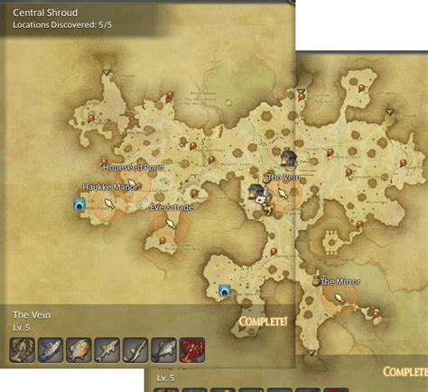 Ffxiv Zones By Level Map Maps Location Catalog Online Images