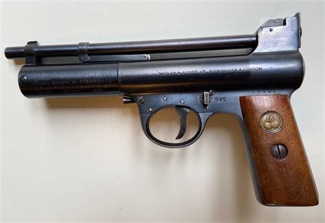 Webley Mk Pistols Vintage Airguns Gallery Hot Sex Picture