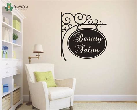 Decoration Beauty Salon Wall Decals Hairdressing Decal Haircut Salon