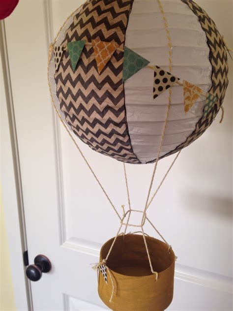 Hot Air Balloon Decoration Tutorial The Style Sisters