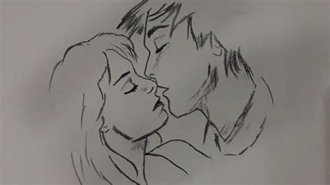 Discover More Than Couple Kissing Sketch Images Latest Seven Edu Vn