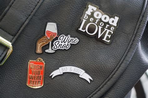 5 Unique Ways To Style Our Enamel Pins Foodbeforelove