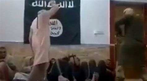 Isis Punish Their Own Fighters By Stamping On Their Heads And Whipping