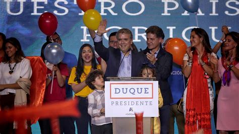 Präsidentschaftswahl In Kolumbien Duque Und Petro In Stichwahl Zdfheute