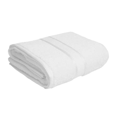 100 Cotton White Towels Bath Towel