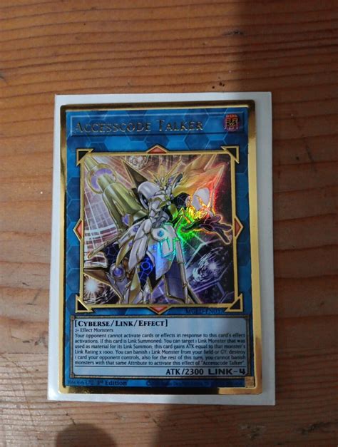 Yu Gi Oh Tcg Accesscode Talker Maximum Gold El Dorado Mged En St