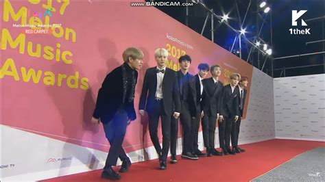 The 2017 melon music awards ceremony, organized by kakao m (a kakao company) through its online music store, melon, took place on december 2, 2017 at the gocheok sky dome in seoul, south korea. 171202 BTS RED CARPET @ 2017 MELON MUSIC AWARD - YouTube