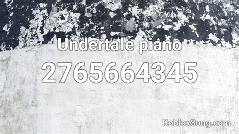 See the best & latest undertale id codes for roblox on iscoupon.com. Undertale piano Roblox ID - Roblox music codes