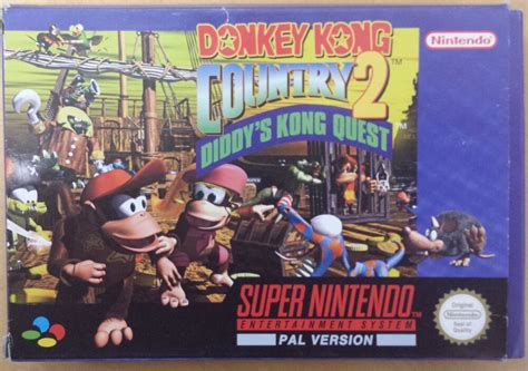 Donkey Kong Country Ii 2 Nintendo Snes