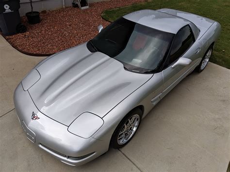 Fs For Sale Nc Great Condition Low Mileage 2002 Silver Corvette