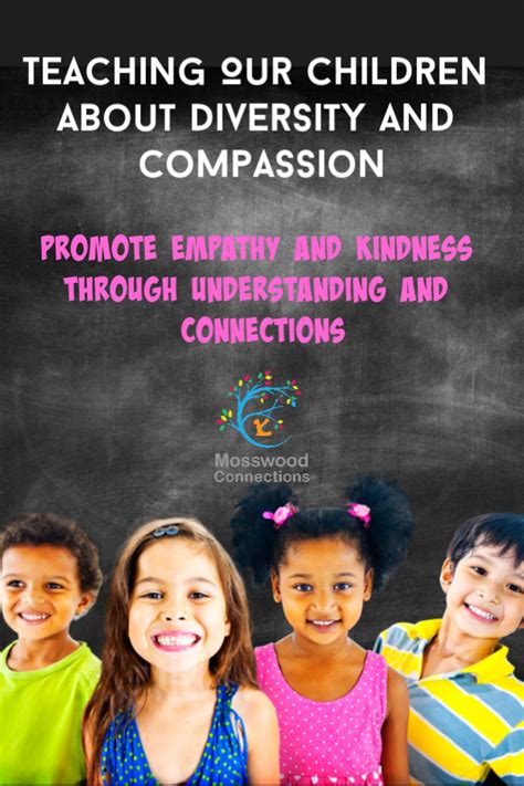 Teaching Our Children About Diversity And Compassion Mosswood Connections
