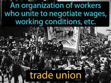 Trade Union Definition And Image Gamesmartz