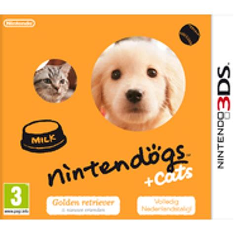 Nintendogs Cats Golden Retriever Nintendo 3ds Game Mania