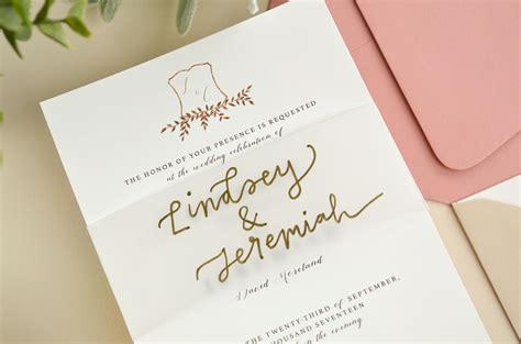 Design and print custom wedding invitations at staples. 4 Ways to DIY Elegant Vellum Wedding Invitations - Cards ...