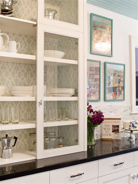 Best Wallpaper Cabinets Design Ideas And Remodel Pictures Houzz