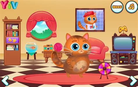 Lovely Virtual Cat Game Fun Girls Games