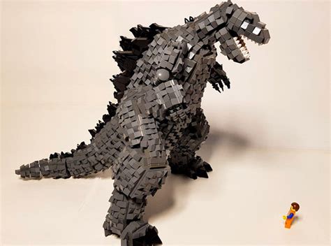 This Lego Godzilla Is Ready To Stomp Your Lego City Godzilla Lego Lego Models