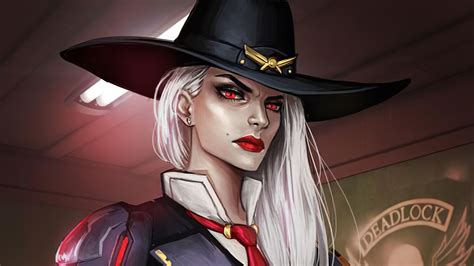 Ashe Overwatch Character Wallpaperhd Games Wallpapers4k Wallpapers