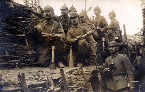 German Soldiers In A Trench Eastern Front C 1915 3315x2118 R