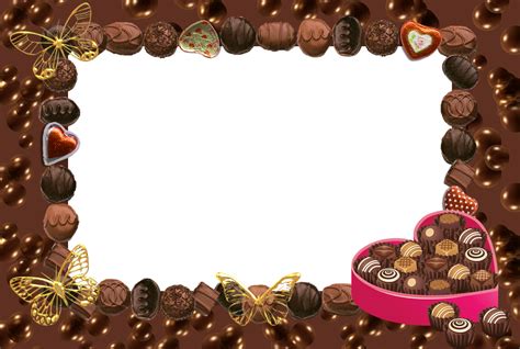 Chocolate Clipart Frame Chocolate Frame Transparent Free For Download