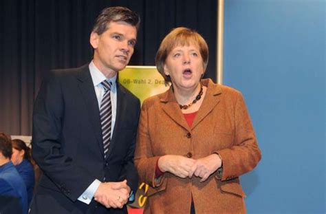 Karlsruhe Angela Merkel Bei Ob Wahlkampf In Karlsruhe