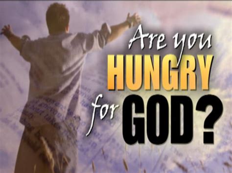 Are You Hungry For God On Vimeo