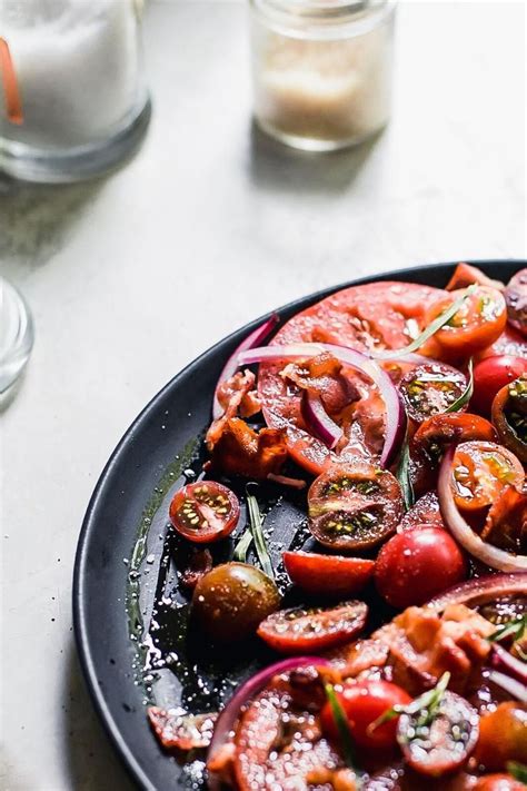 Beefsteak Tomato Salad Cooking Healthy Sides Slaw Dressing