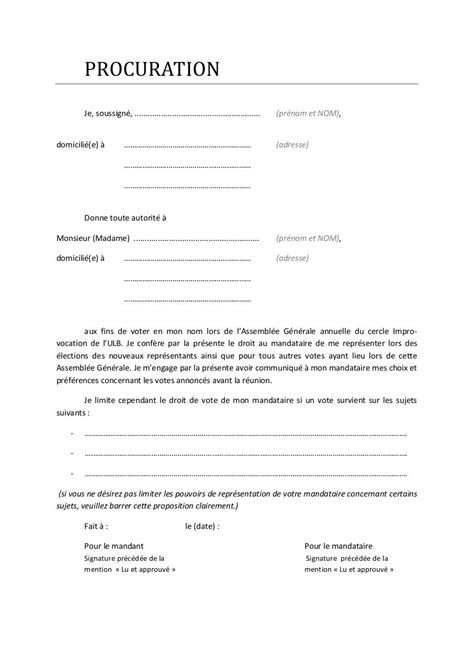 Exemple De Procuration Au Cameroun Form Fill Out And Sign Printable