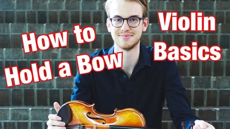 This is key to get rid of the typical beginner sound. How To Hold A Violin Bow - Step By Step Tutorial for ...
