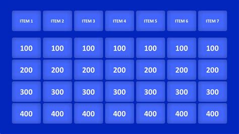 006 Jeopardy Powerpoint Template With Score Ideas 16x9 For Jeopardy