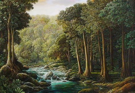 imagenes arte pinturas pinturas de selvas tropicales