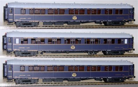 Ls Models Set Of 3 Passenger Sleeping Cars Type S Of Ciwl In 1930