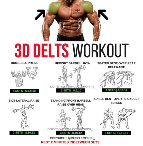 Shoulder Day Want Full 3d Shoulders Hit Save And Try These Out Next