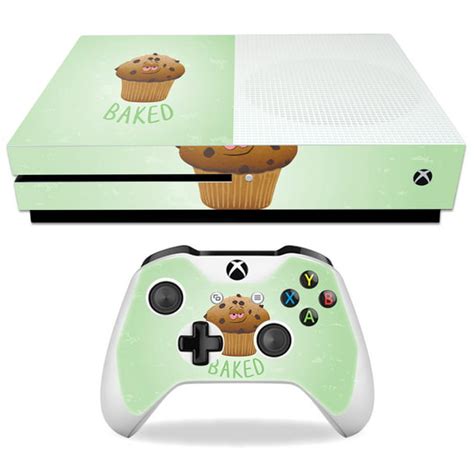 Skin Decal Wrap For Microsoft Xbox One S Baked