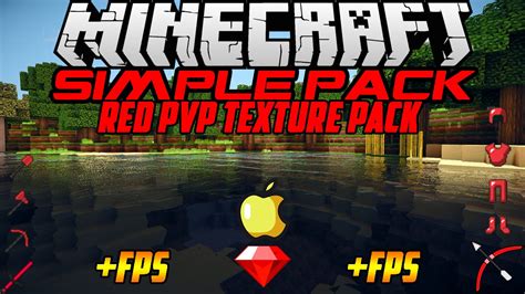 The Best Red Pvp Texture Pack Fps 17 18 Simplepack
