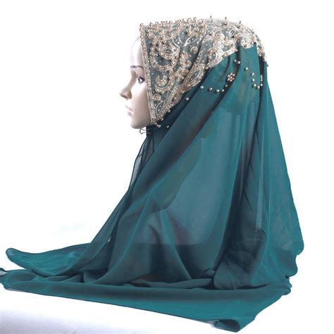 2020 New Abaya Dubai Islam Arab Chiffon Scarf Hijab Abayas For Women