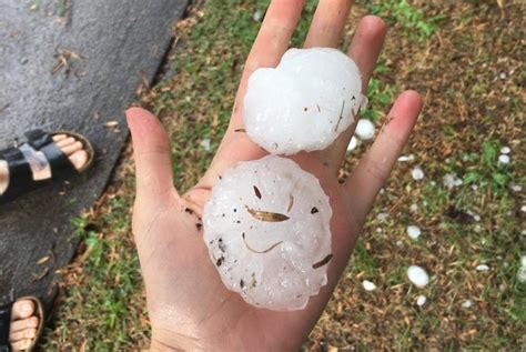 Victoria Hit By Flash Flooding Thunderstorms After Overnight Hail In