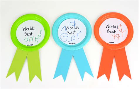 Giant Award Ribbons Kids Craft The Crafting Chicks